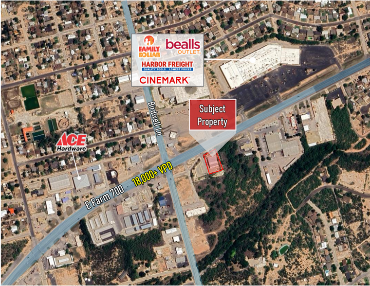 1706 E FM 700, Big Spring, TX à vendre - Aérien - Image 3 de 4