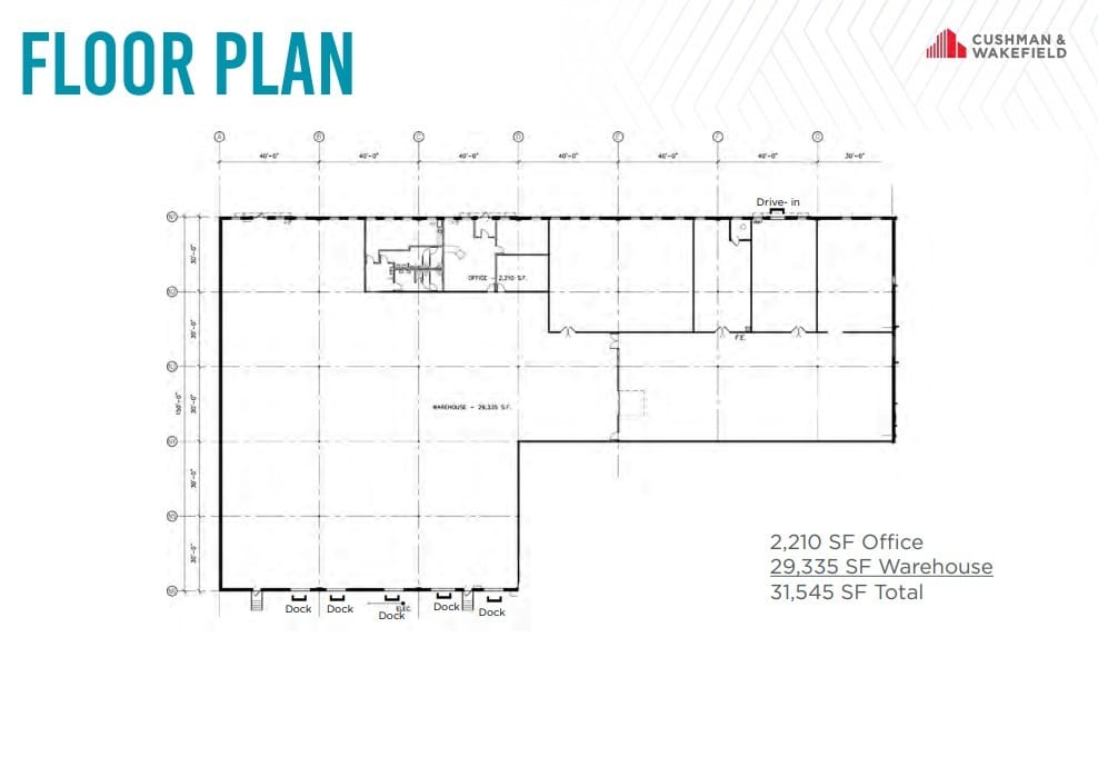 1995 W County Road B2, Roseville, MN à louer Plan d’étage- Image 1 de 1