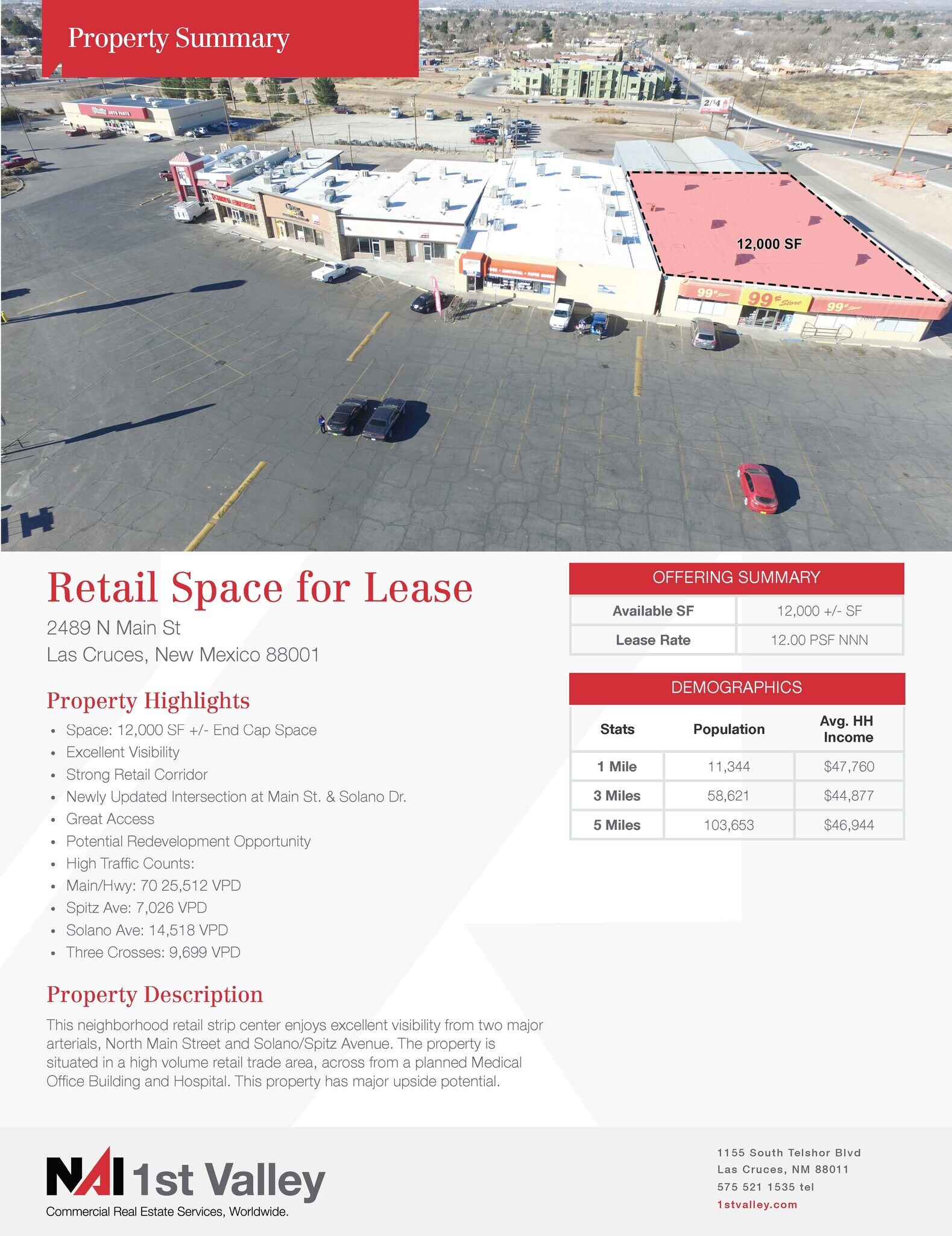2429-2489 N Main St, Las Cruces, NM for lease Building Photo- Image 1 of 3