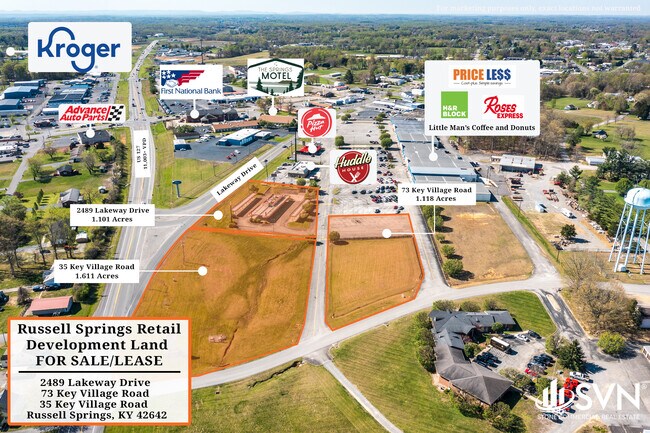 Plus de détails pour 2443 Lakeway Dr, Russell Springs, KY - Commerce de détail à louer
