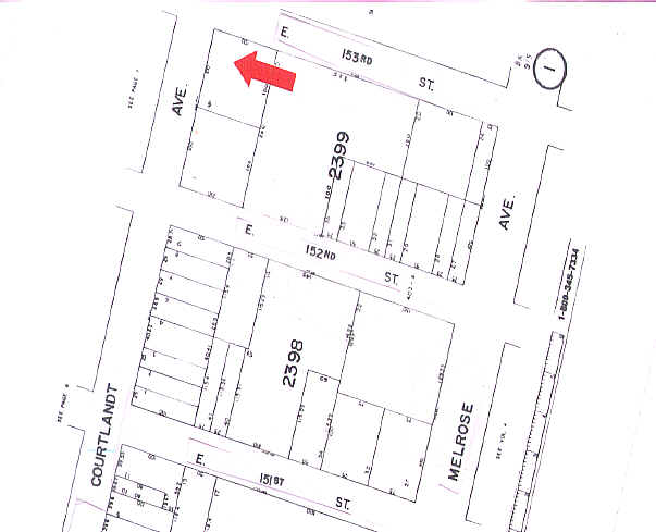 652-666 Courtlandt Ave, Bronx, NY à louer - Plan cadastral - Image 2 de 10