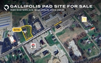 Plus de détails pour 1530 Eastern Ave, Gallipolis, OH - Terrain à vendre