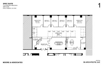 3120 Fairview Park Dr, Falls Church, VA à louer Plan d  tage- Image 1 de 2