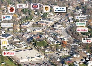 160-190 Main St, East Aurora, NY à louer Photo du bâtiment- Image 1 de 2