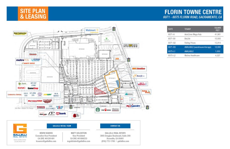 6071 Florin Rd, Sacramento, CA à louer - Photo du bâtiment - Image 2 de 7