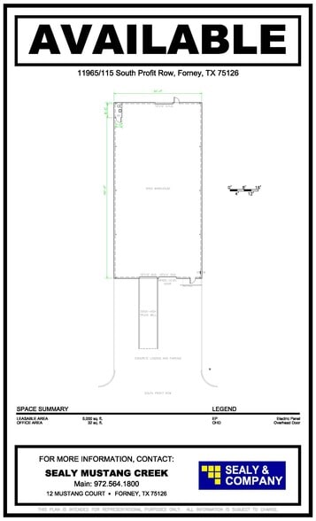 11965 S Profit Row, Forney, TX for lease - Building Photo - Image 2 of 3