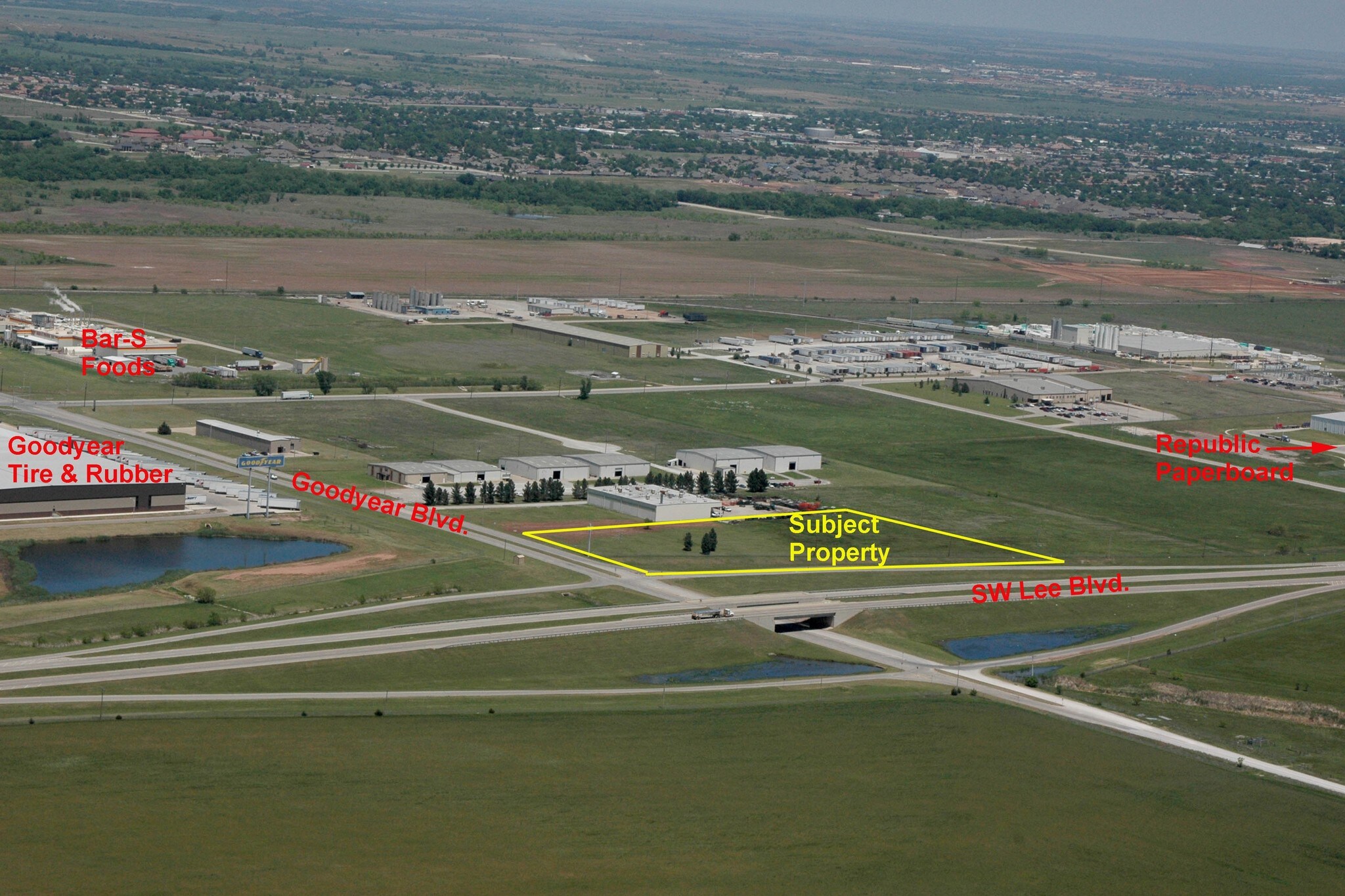 1118 SW Goodyear Blvd, Lawton, OK à vendre Aérien- Image 1 de 4