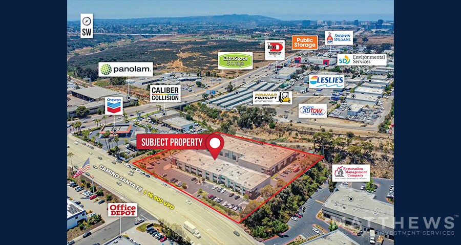 8250 Camino Santa Fe, San Diego, CA à louer - Photo du bâtiment - Image 3 de 3