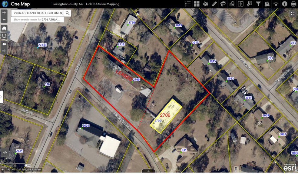 2706 Ashland Rd, Columbia, SC à louer - Photo du bâtiment - Image 3 de 3