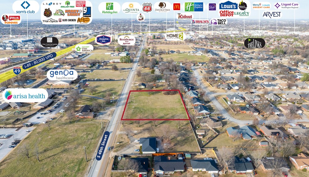 S 48th Street, Springdale, AR à vendre - Photo du bâtiment - Image 3 de 4