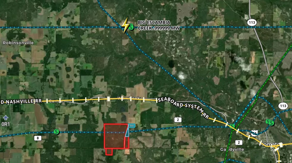 Sam Jones rd, Atmore, AL à vendre - Aérien - Image 3 de 5