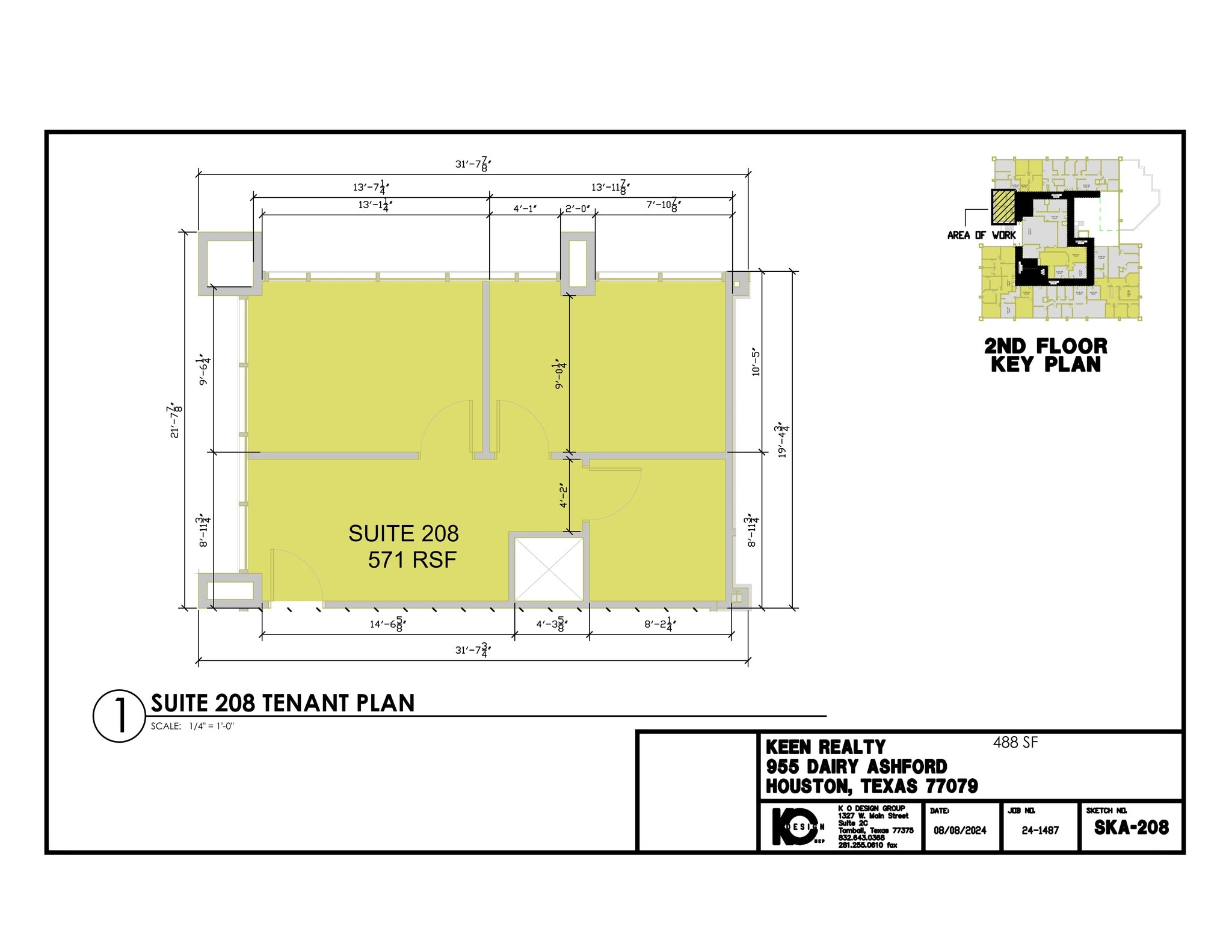 955 Dairy Ashford Rd, Houston, TX for lease Site Plan- Image 1 of 1