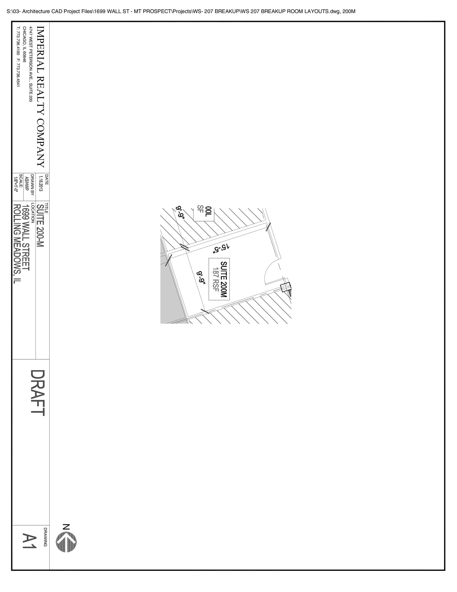 1699 Wall St, Mount Prospect, IL for lease Site Plan- Image 1 of 1