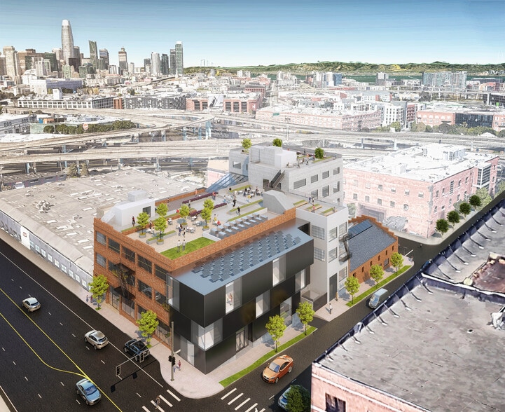 198 Utah St, San Francisco, CA for lease - Aerial - Image 2 of 2