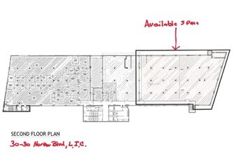 30-30 Northern Blvd, Long Island City, NY for lease Floor Plan- Image 1 of 1