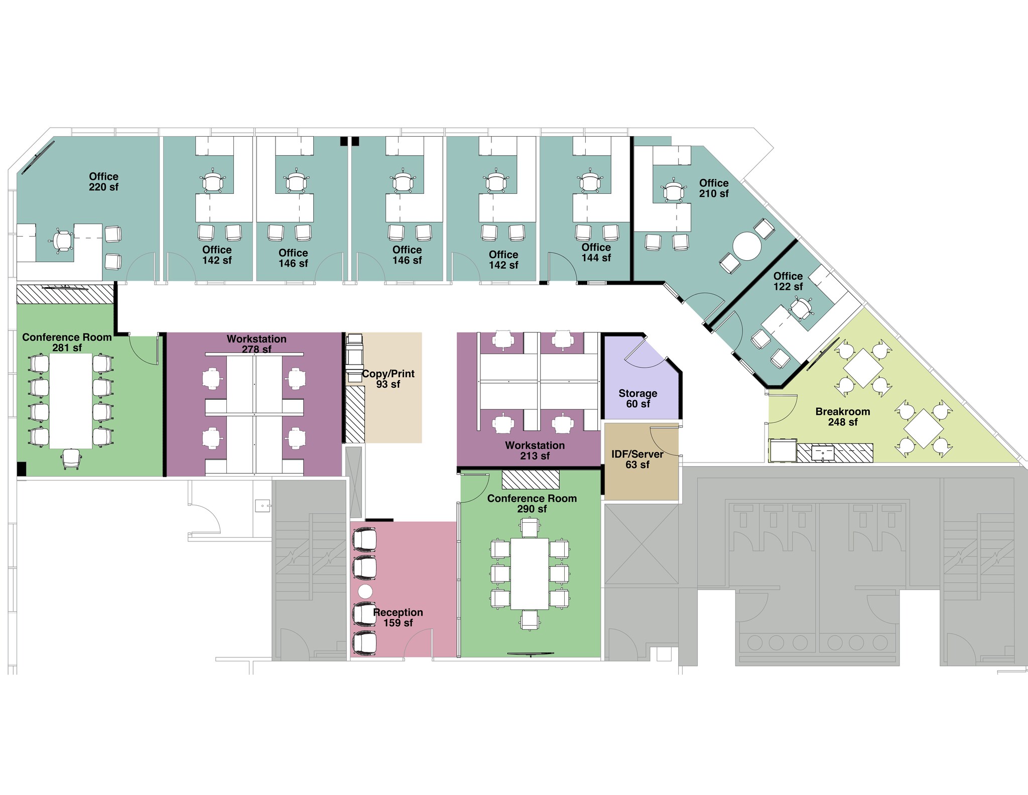 1717 S Boulder Ave, Tulsa, OK à louer Plan de site- Image 1 de 5