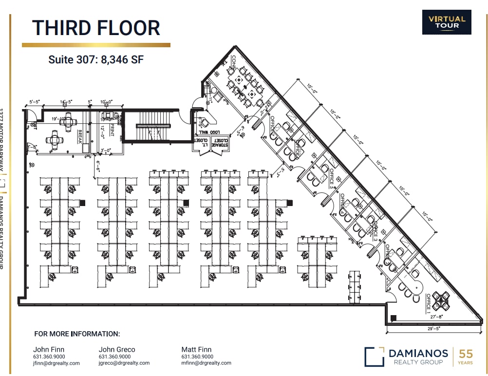 1377 Motor Pky, Islandia, NY à louer Plan d’étage- Image 1 de 1