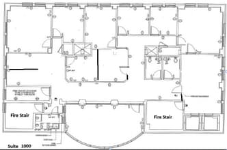 109 Capitol St, Charleston, WV for lease Floor Plan- Image 1 of 3