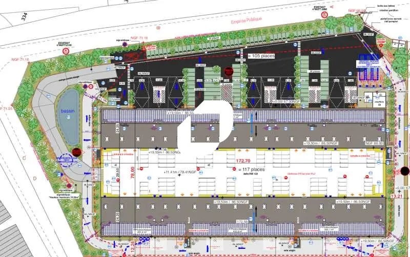 Flex in Gonesse for lease Site Plan- Image 1 of 9