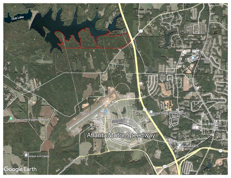 Highway 19/41, Hampton, GA for sale - Aerial - Image 1 of 3