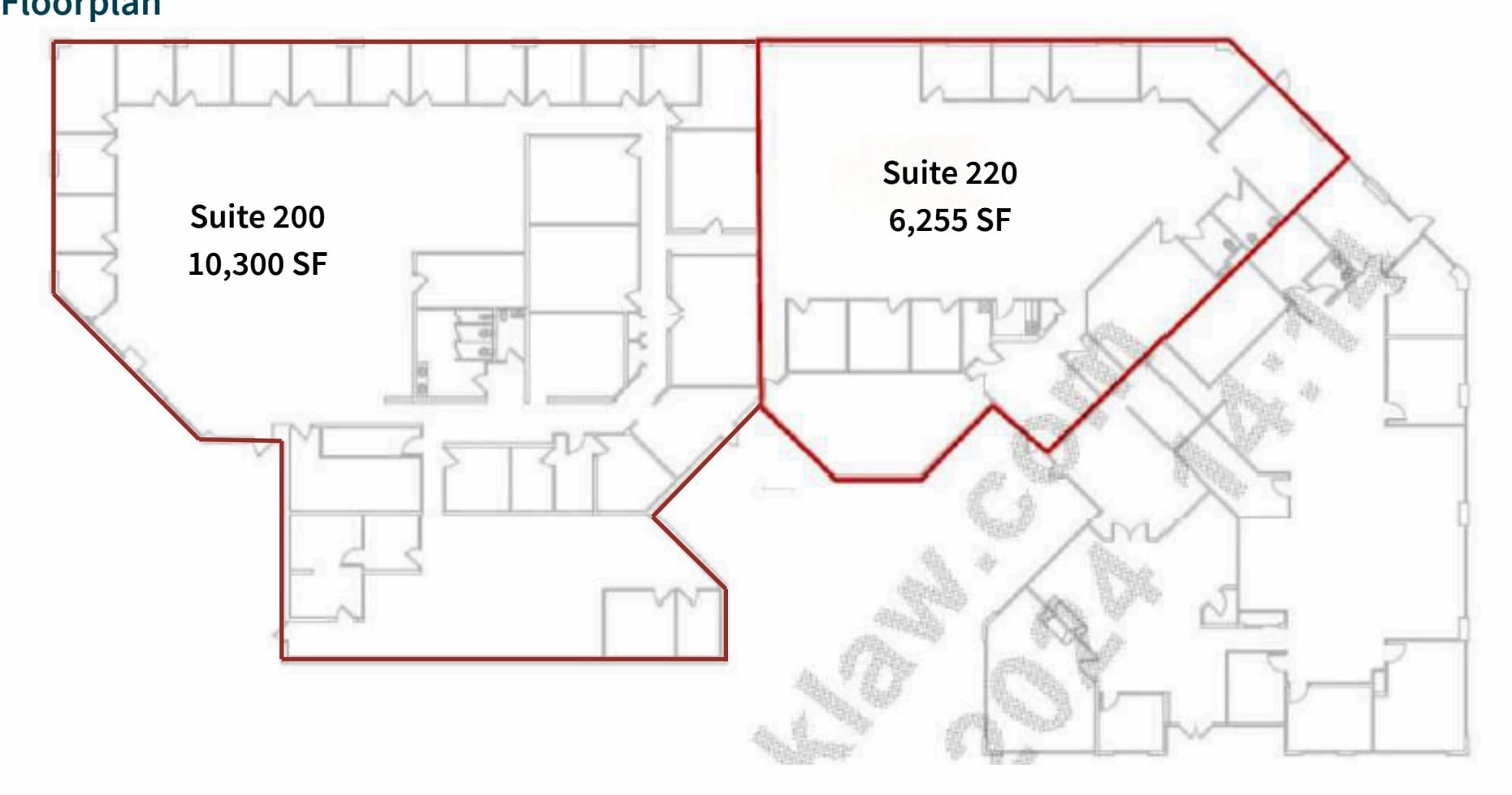 1510 Valley Center Pky, Bethlehem, PA for lease Floor Plan- Image 1 of 1