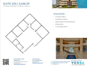 1721 Moon Lake Blvd, Hoffman Estates, IL for lease Floor Plan- Image 1 of 1