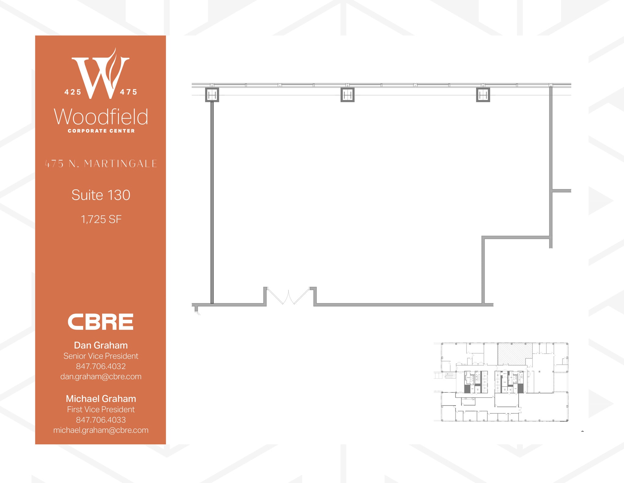 425 N Martingale Rd, Schaumburg, IL for lease Floor Plan- Image 1 of 1