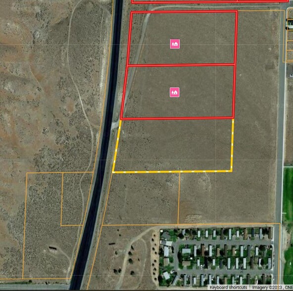 Pinochle St., Jackpot, NV for sale - Aerial - Image 1 of 3