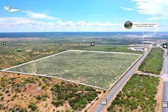 SEQ of Mines Rd & Hwy 255 (Camino Columbia Rd), Laredo, TX - aerial  map view - Image1