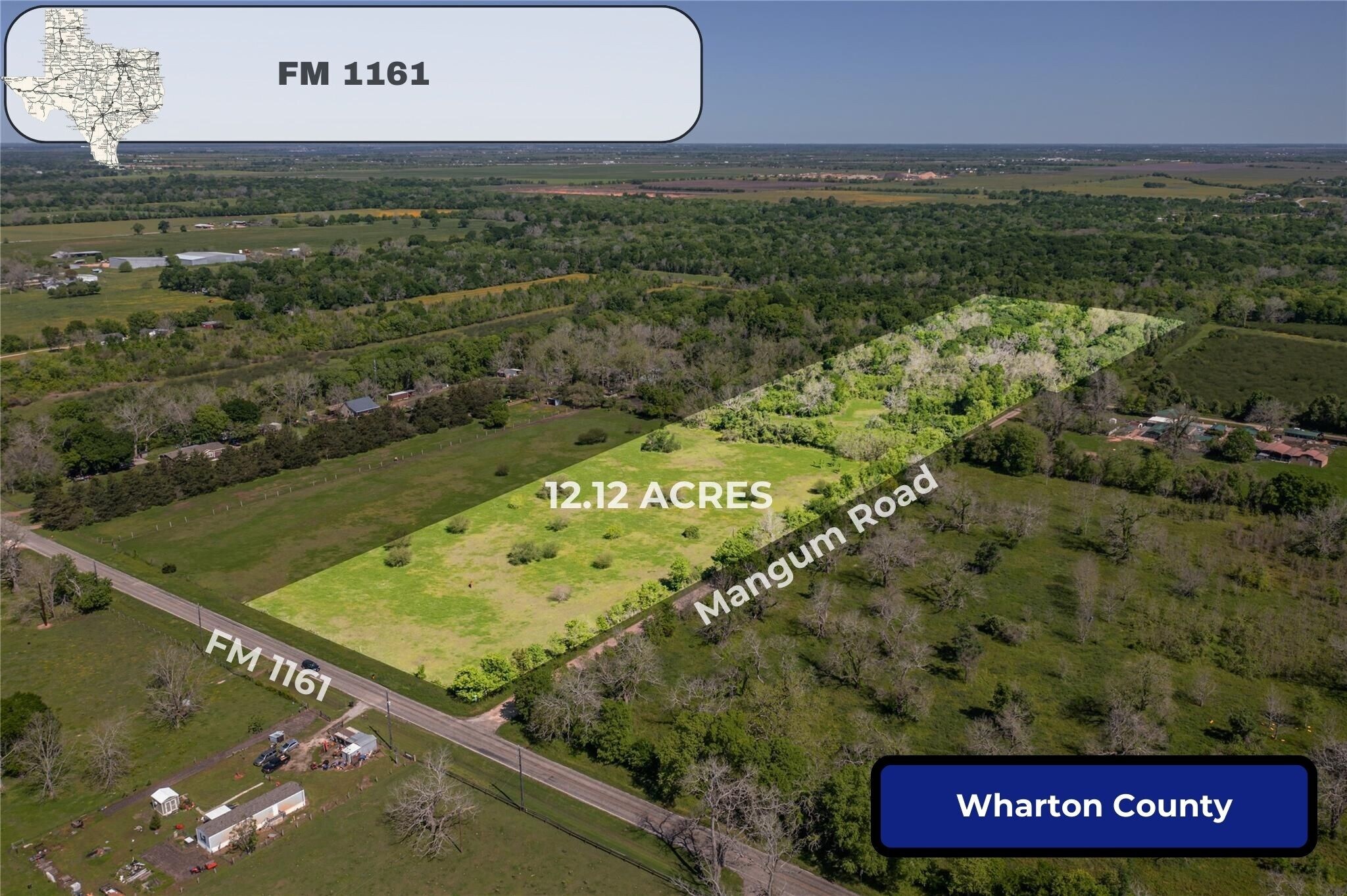 0 FM 1161, Hungerford, TX à vendre Aérien- Image 1 de 33