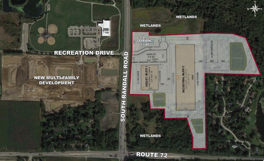 Randall Rd & Recreation Dr, West Dundee, IL for sale - Building Photo - Image 2 of 2