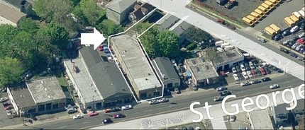 720 E Saint Georges Ave, Linden, NJ - Aérien Vue de la carte