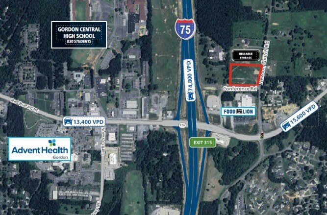 235 Conference Drive, Calhoun, GA for sale - Aerial - Image 1 of 2