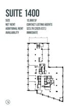 2 Carlton St, Toronto, ON for lease Floor Plan- Image 1 of 1