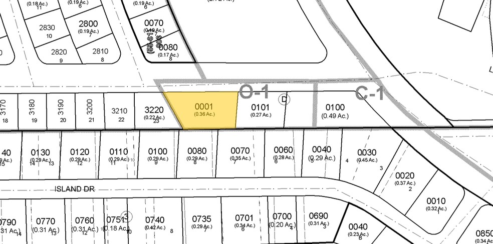 50 W Mashta Dr, Key Biscayne, FL à vendre - Plan cadastral - Image 2 de 27