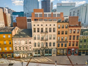17-19 E Court St, Cincinnati, OH - AÉRIEN Vue de la carte - Image1