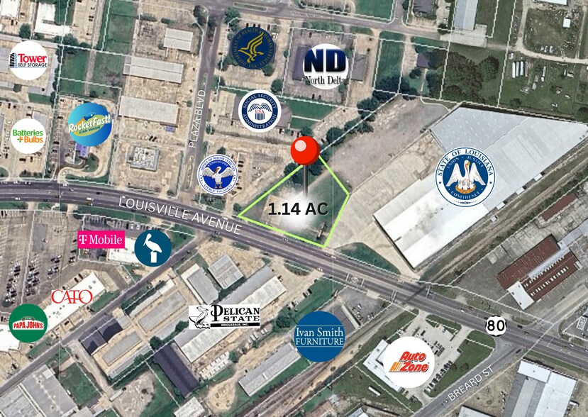 2901 Louisville Ave, Monroe, LA for sale - Primary Photo - Image 1 of 4