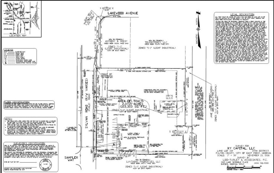 2144 Sylvan Rd, Atlanta, GA à louer - Photo du bâtiment - Image 3 de 4