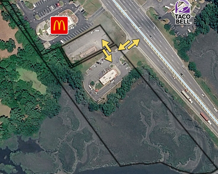 4933 New Jesup Hwy, Brunswick, GA à louer - Aérien - Image 3 de 5