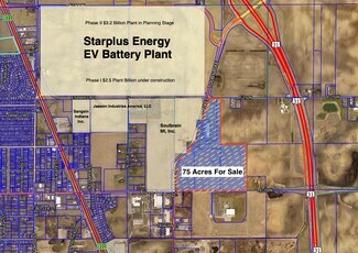 Plus de détails pour Touby Pike & 200 E, Kokomo, IN - Terrain à vendre