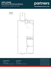 9189 Winkler Dr, Houston, TX for lease Site Plan- Image 1 of 1