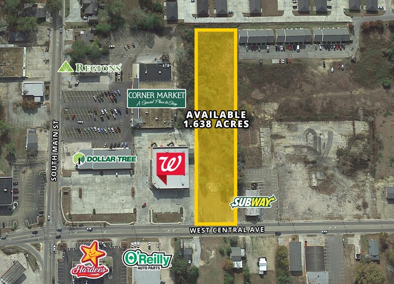 103 West Central, Petal, MS à vendre - Aérien - Image 2 de 2