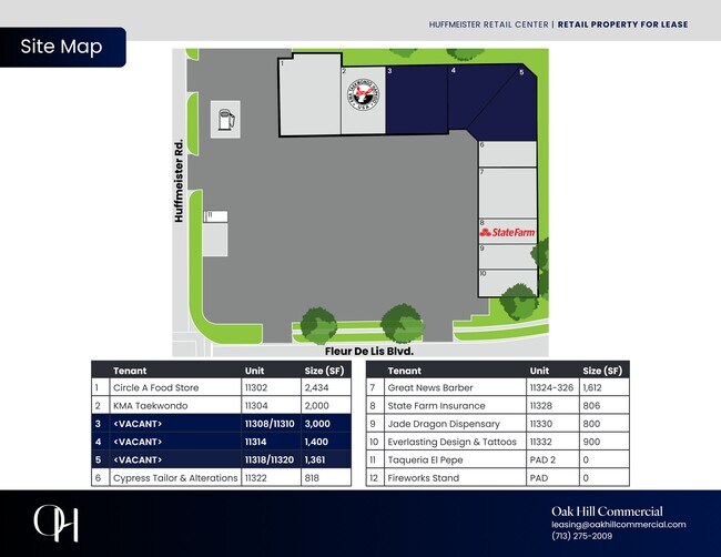 More details for 11302-11332 Huffmeister Rd, Houston, TX - Retail for Lease