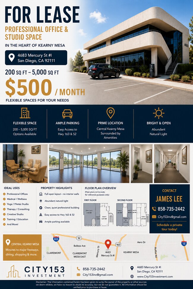 More details for 4683 Mercury St, San Diego, CA - Office for Lease
