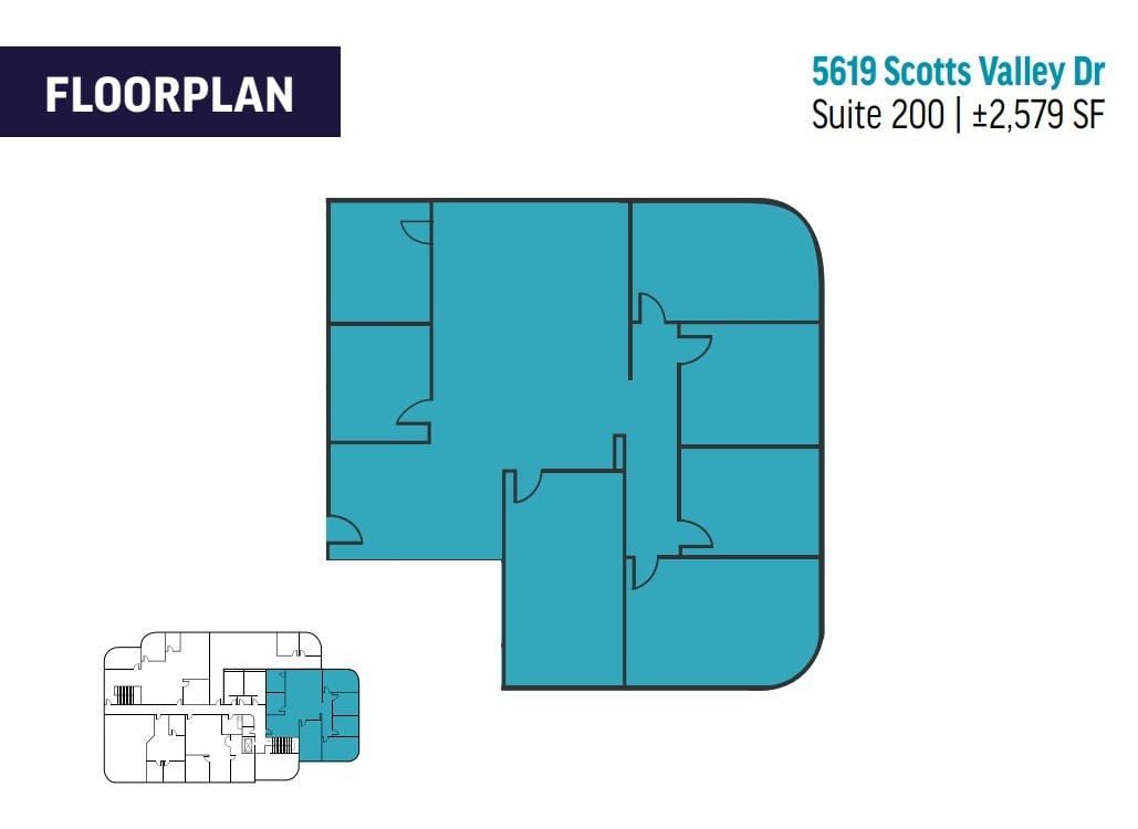 5619 Scotts Valley Dr, Scotts Valley, CA for lease Floor Plan- Image 1 of 1