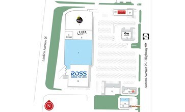 13201 Aurora Ave N, Seattle, WA for lease Site Plan- Image 1 of 1