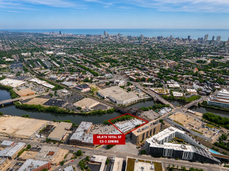 1716-1746 W Webster Ave, Chicago, IL à vendre - Aérien - Image 3 de 14