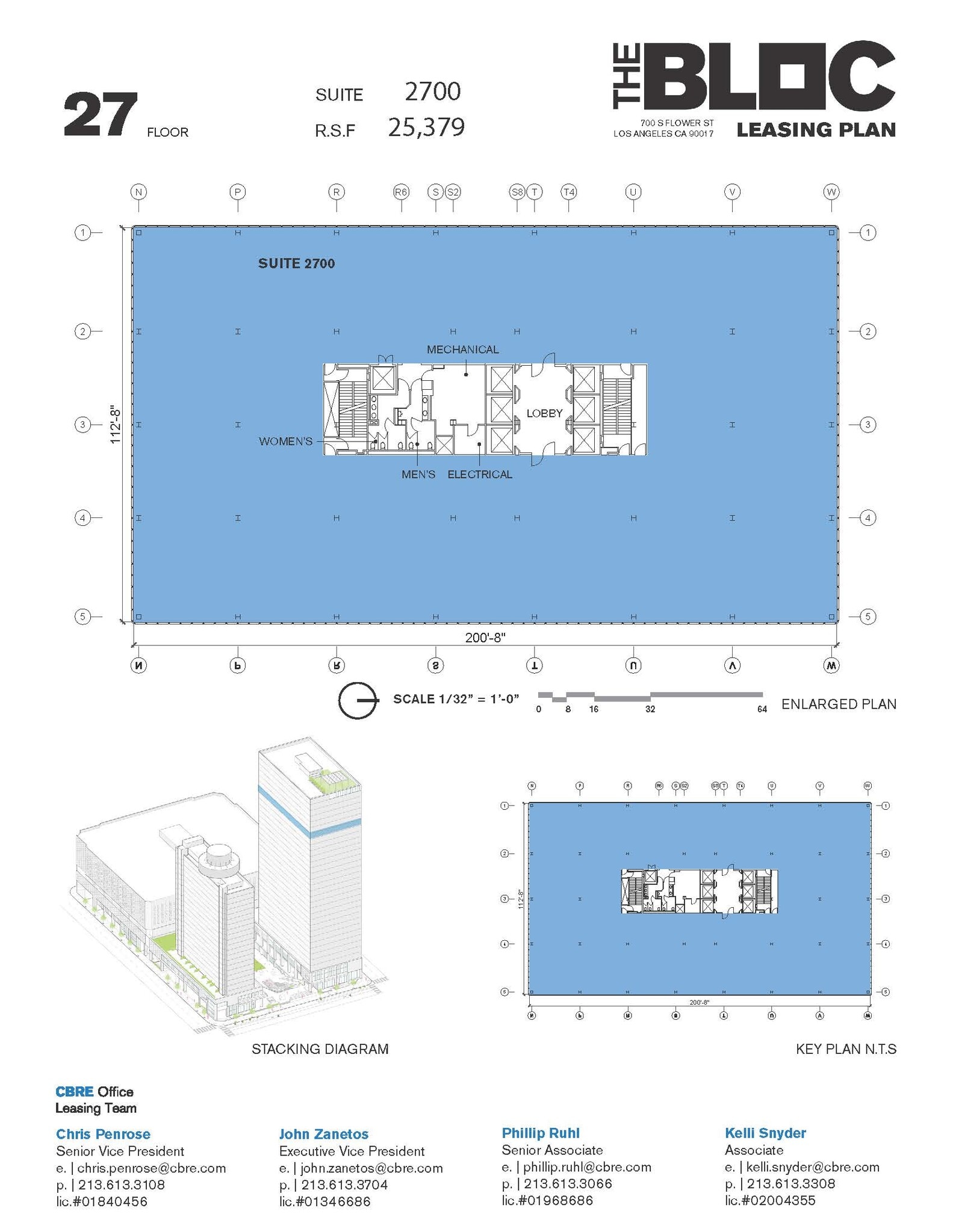 700 S Flower St, Los Angeles, CA à louer Plan d’étage- Image 1 de 1