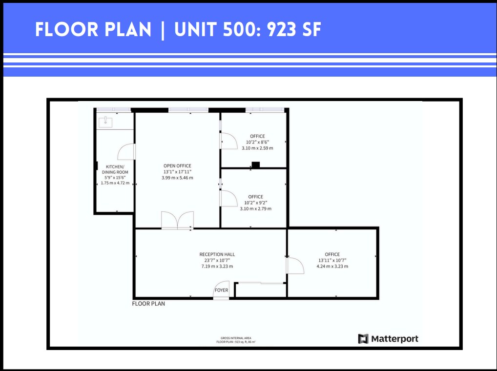 234 Eglinton Ave E, Toronto, ON à louer Plan d’étage- Image 1 de 1