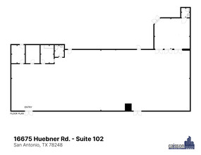 16675 Huebner Rd, San Antonio, TX for lease Floor Plan- Image 1 of 1